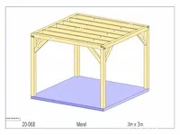 Eiken bijgebouw 3x3 - afbeelding 12 van  19