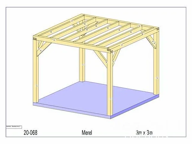 Eiken bijgebouw 3x3 - afbeelding 13 van  19
