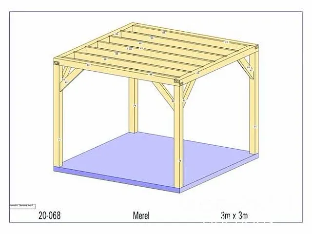 Eiken bijgebouw 3x3 - afbeelding 15 van  19