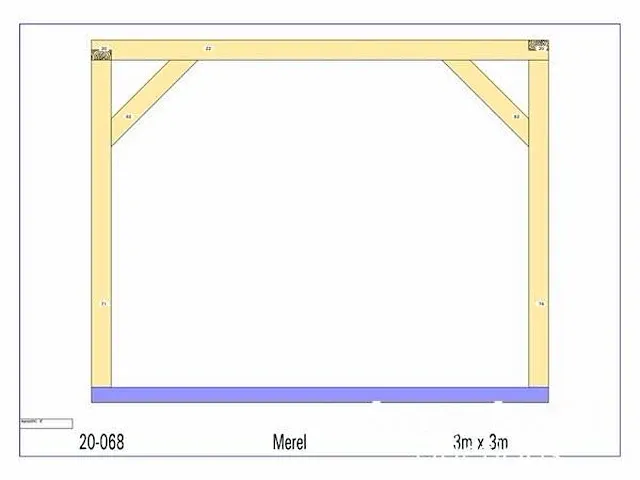Eiken bijgebouw 3x3 - afbeelding 16 van  19