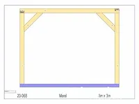 Eiken bijgebouw 3x3 - afbeelding 16 van  19