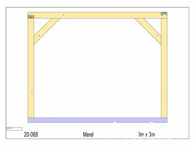 Eiken bijgebouw 3x3 - afbeelding 18 van  19