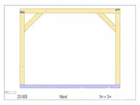 Eiken bijgebouw 3x3 - afbeelding 18 van  19