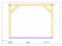 Eiken bijgebouw 3x3 - afbeelding 19 van  19