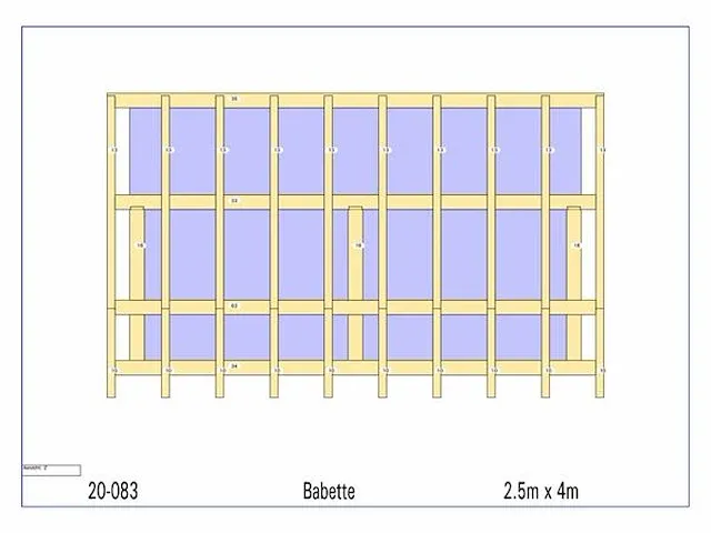 Eiken bijgebouw 4x2,5 - afbeelding 10 van  19