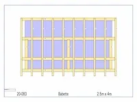 Eiken bijgebouw 4x2,5 - afbeelding 10 van  19