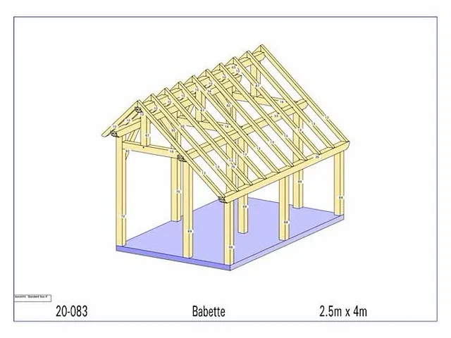 Eiken bijgebouw 4x2,5 - afbeelding 5 van  19