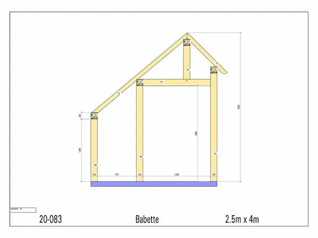 Eiken bijgebouw 4x2,5 - afbeelding 7 van  19