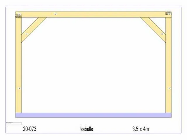 Eiken bijgebouw 4x3,5m - afbeelding 18 van  19