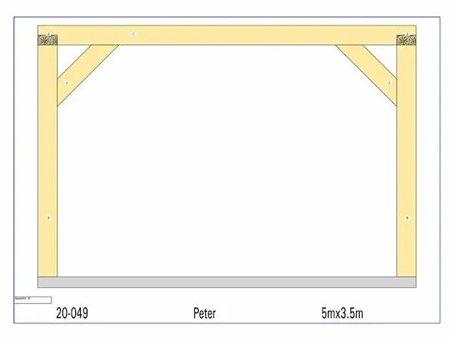 Eiken bijgebouw 5x3,5 - afbeelding 6 van  19