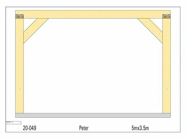 Eiken bijgebouw 5x3,5 - afbeelding 7 van  19