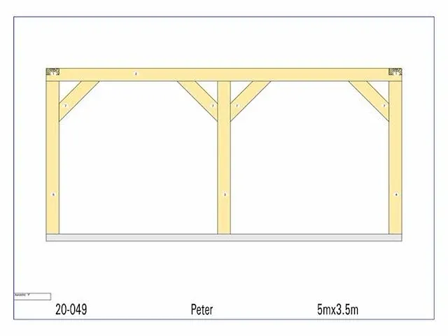 Eiken bijgebouw 5x3,5 - afbeelding 8 van  19