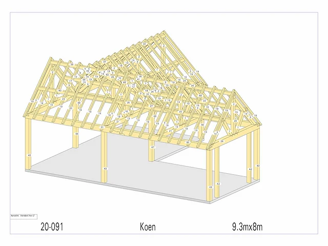 Eiken bijgebouw - afbeelding 2 van  8