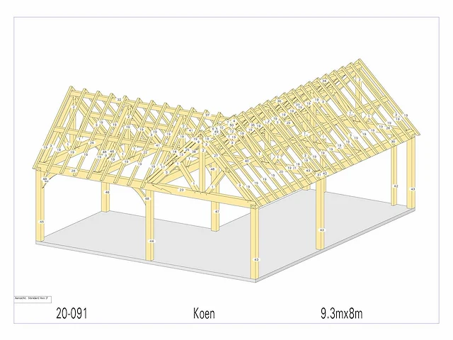 Eiken bijgebouw - afbeelding 3 van  8