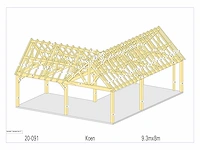 Eiken bijgebouw - afbeelding 3 van  8