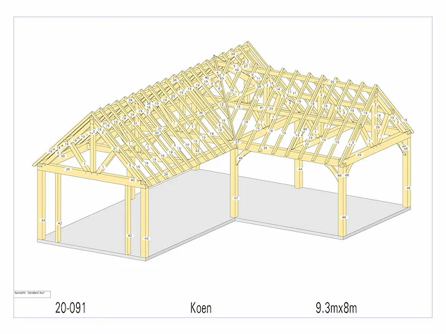 Eiken bijgebouw - afbeelding 4 van  8