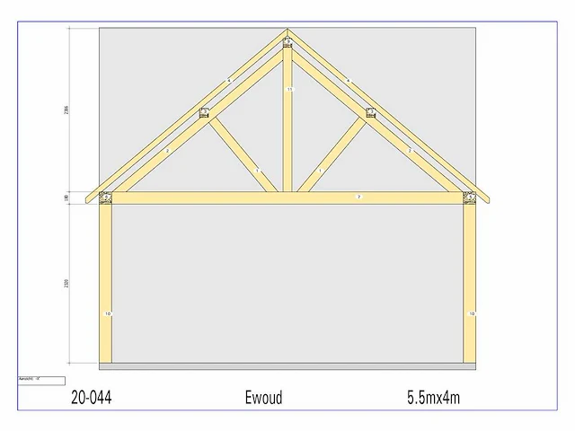 Eiken bijgebouw - afbeelding 12 van  17