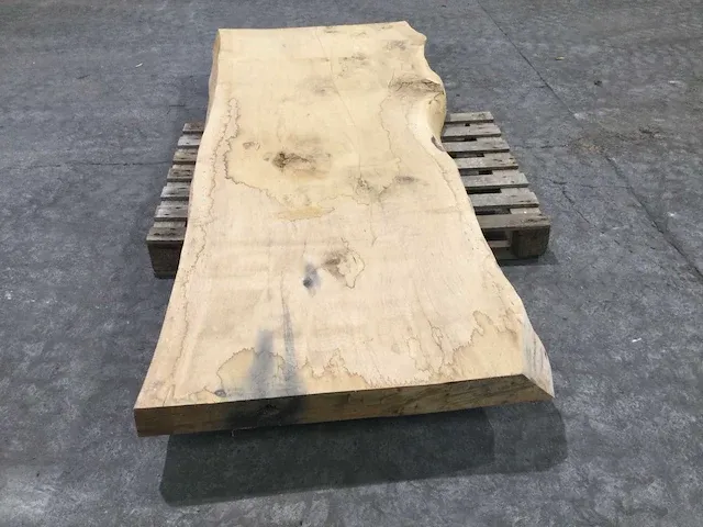 Eiken boomstamtafel - afbeelding 2 van  7