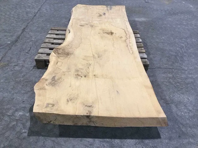Eiken boomstamtafel - afbeelding 4 van  7
