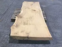 Eiken boomstamtafel - afbeelding 4 van  7