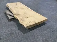 Eiken boomstamtafel - afbeelding 5 van  7