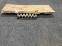 Eiken boomstamtafel - afbeelding 7 van  7