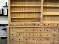 Eiken bureau - wandconstructie - afbeelding 4 van  6