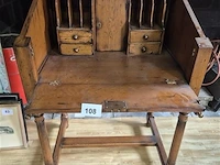 Eiken bureaumeubel 56x82x116cm - afbeelding 1 van  6