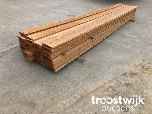 Eiken carport 10x5,5 met dak en wandbekleding - afbeelding 29 van  41