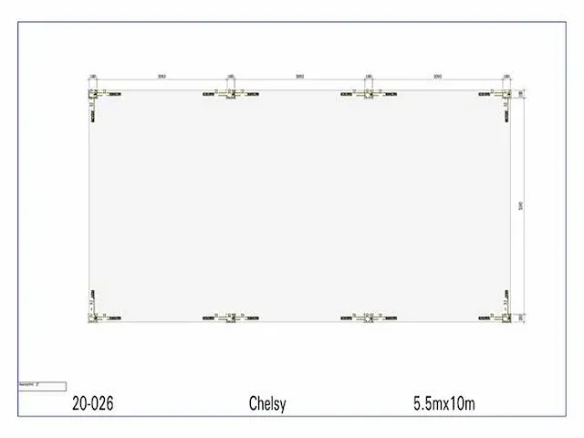 Eiken carport 10x5,5 - afbeelding 11 van  25