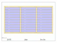 Eiken carport 9x5 - afbeelding 10 van  22