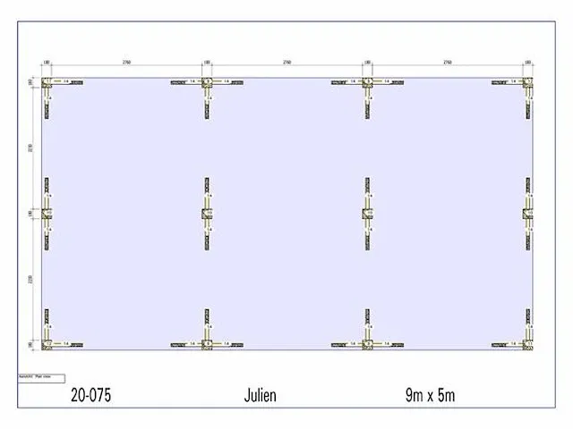 Eiken carport 9x5 - afbeelding 11 van  22
