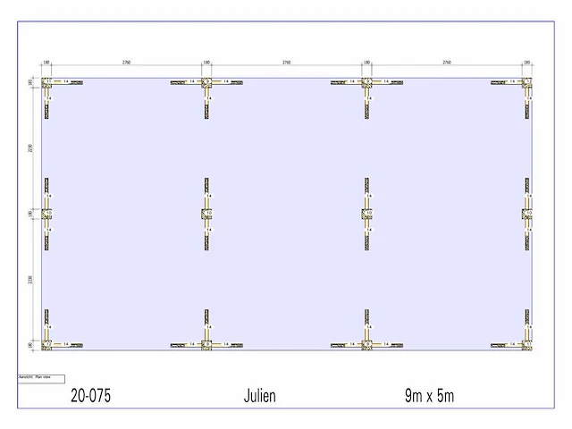 Eiken carport - afbeelding 15 van  17