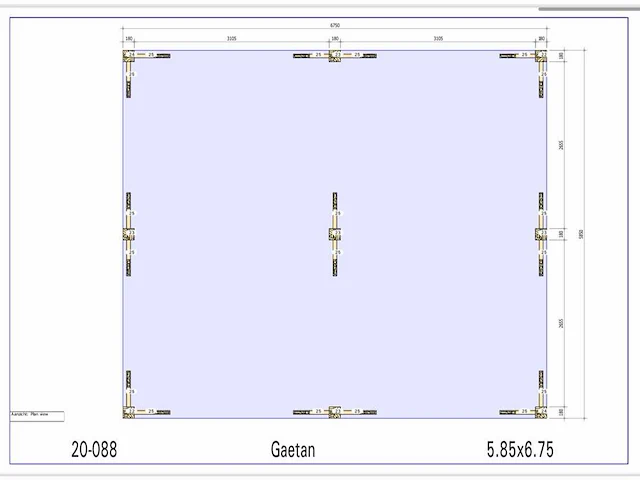 Eiken carport - afbeelding 4 van  17