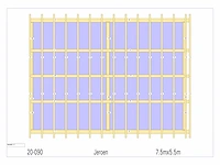 Eiken carport - afbeelding 9 van  12