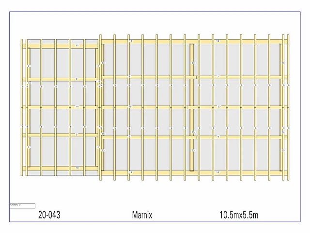 Eiken carport - afbeelding 2 van  19