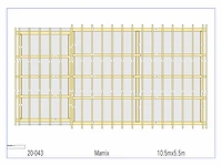 Eiken carport - afbeelding 2 van  19