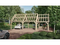 Eiken carport - afbeelding 1 van  19