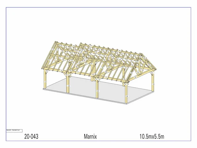 Eiken carport - afbeelding 14 van  19