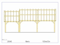 Eiken carport - afbeelding 19 van  19