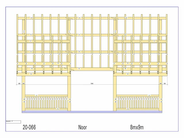 Eiken chalet (72 m²) - afbeelding 2 van  20