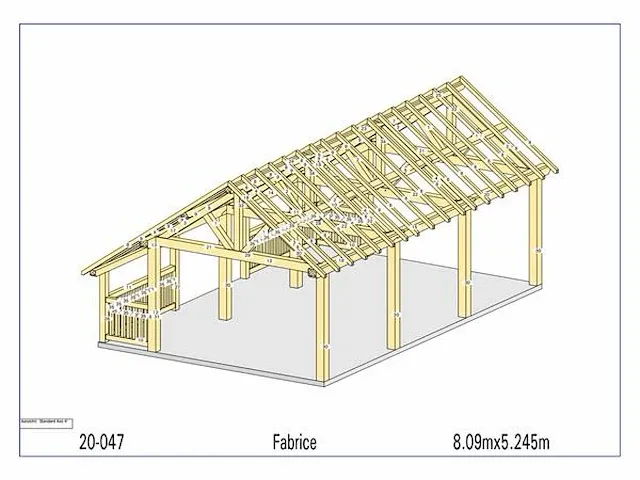 Eiken chalet 8x6 - afbeelding 5 van  27