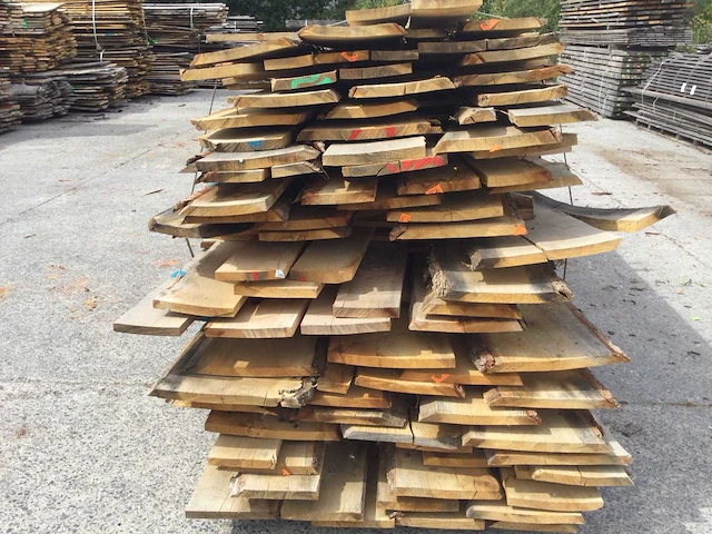 Eiken dakbeschot of verticale beplanking - afbeelding 5 van  7