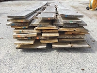 Eiken dakbeschot of verticale beplanking - afbeelding 3 van  6