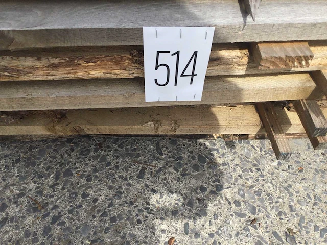 Eiken dakbeschot of verticale beplanking - afbeelding 6 van  6