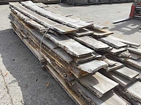 Eiken dakbeschot of verticale beplanking - afbeelding 4 van  8