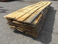 Eiken dakbeschot of verticale beplanking - afbeelding 1 van  6
