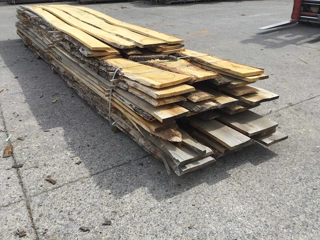 Eiken dakbeschot of verticale beplanking - afbeelding 4 van  6