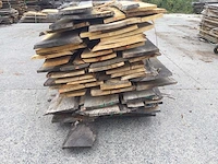 Eiken dakbeschot of verticale beplanking - afbeelding 2 van  7
