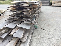 Eiken dakbeschot of verticale beplanking - afbeelding 6 van  7
